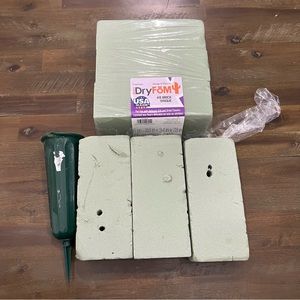 ✅ dry foam floral supplies for faux flower arrangements